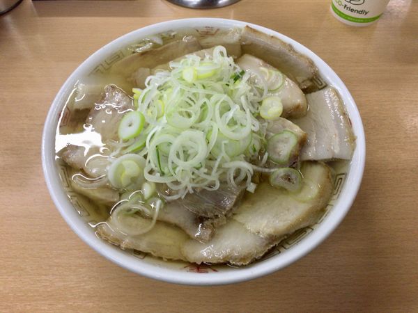 「肉そば(ネギ多め) 950円」@坂内食堂 喜多方本店の写真