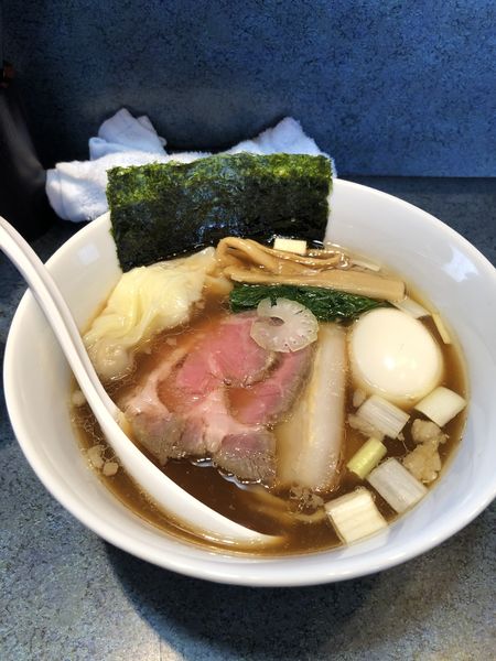 「特製中華そば　肉めし」@麺屋 咲の写真