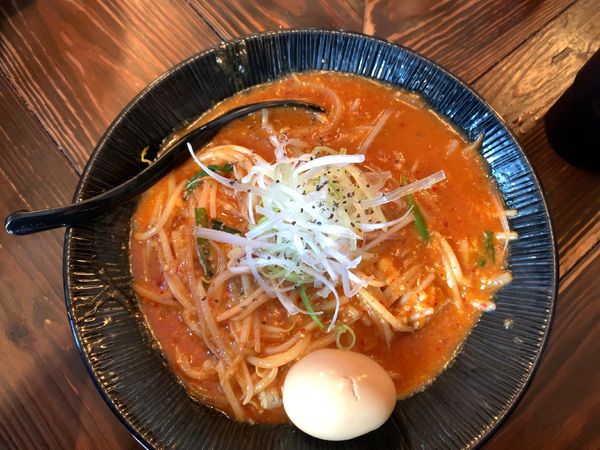 「辛味噌ラーメン750円」@大塚屋の写真