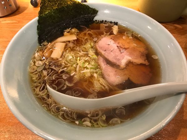 「醤油らあめん　600円」@元祖ニュータンタンメン本舗 仙台長町店の写真