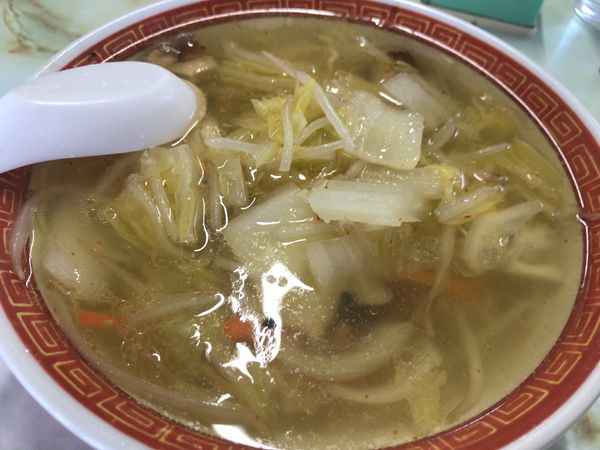 「タンメン500円」@月美食堂の写真