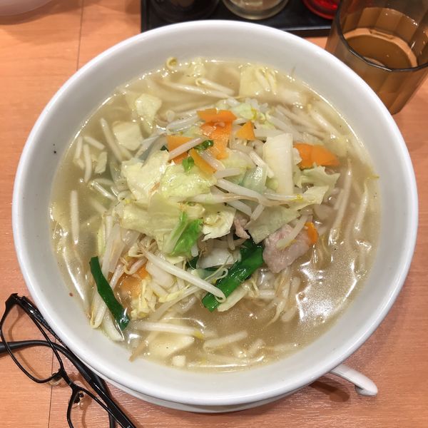 「野菜たっぷりタンメン」@日高屋 ル・シーニュ府中店の写真