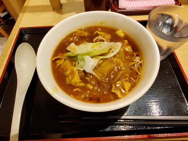 「至福のカレーそば550円」@いろり庵きらく 八王子店の写真