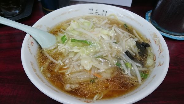 「モヤシそば(570円)」@萬来軒の写真