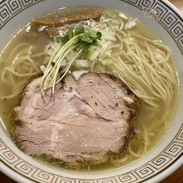 「塩ラーメン＋ヱビスビール小瓶」@拉麺 瑞笑の写真