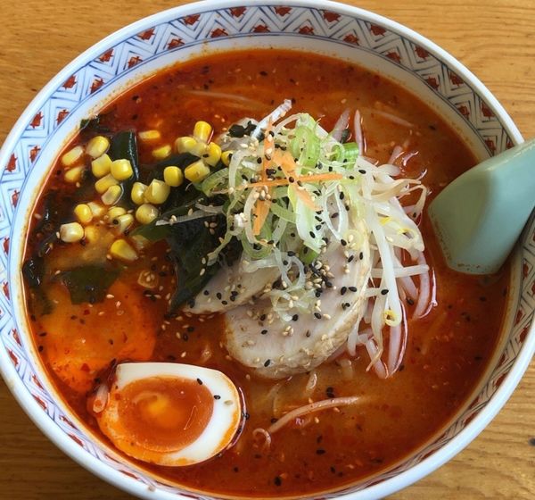 「火の玉ラーメン」@純手打ちラーメン まことやの写真