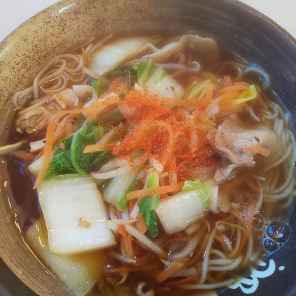 「肉野菜そば」@ゆで太郎 戸田新曽南店の写真