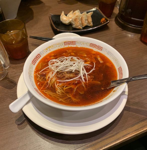 「千葉RED 中辛」@博多一風堂 千葉店の写真