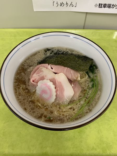 「背脂魚介そば 999円」@中華そば 四つ葉 東日本あったか冬フェス(そごう大宮)の写真