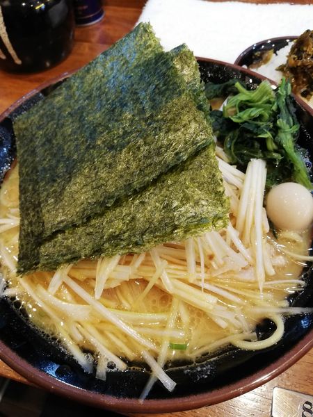 「醤油ネギラーメン 中」@大黒家 木場店の写真