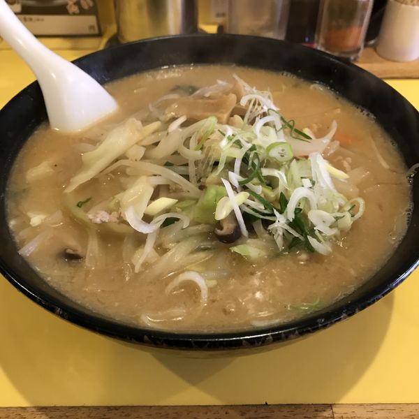 「味噌ラーメン（￥800）」@満腹ラーメン 富田屋 旗の台東口店の写真