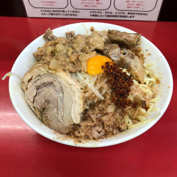 「まぜそば」@ラーメン一心の写真