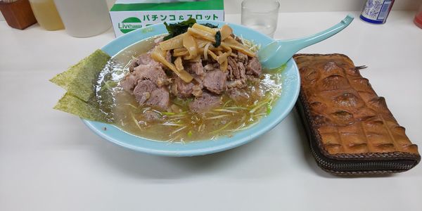 「ネギチャーシューメン(増し大盛)」@ラーメンショップ 運転免許センター北口店の写真