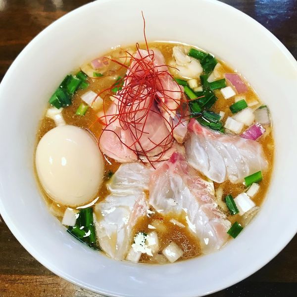 「真鯛の味噌そば」@CLAM＆BONITO貝節麺RAIKの写真