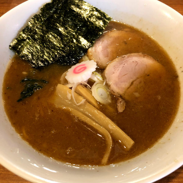 「鯖ラーメン　700円　麺少なめ　-50円」@麺＆cafe Coi.Coi.の写真