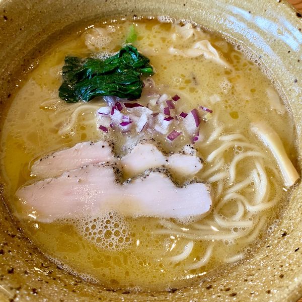 「竹鶴ラーメン（塩）」@麺屋 かぐやの写真