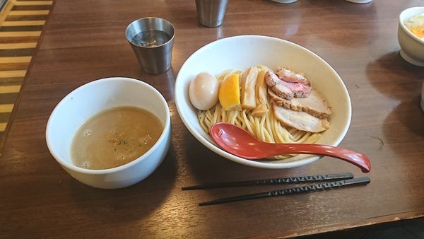 「特製鶏白湯つけ麺  大盛」@麺屋 翔 品川店の写真