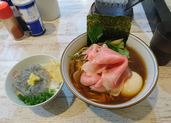 「特製四つ葉そば」@中華そば 四つ葉の写真