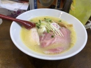 「鷄白湯(塩)」@鶏SOBA新之助の写真