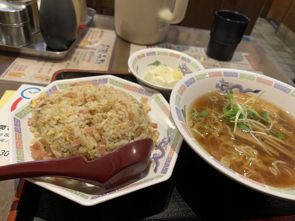 「チャーハンセット」@ラーメン王の写真