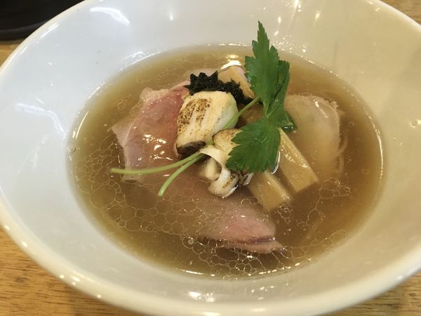 「芳醇　真鯛そば」@寿製麺よしかわ 坂戸店の写真