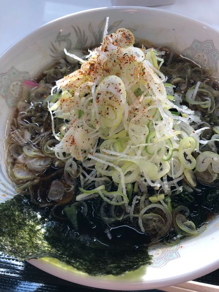 「コク黒ラーメン」@双葉SA(下り)フードコートの写真