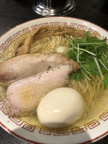 「中華そば　塩」@麺屋 京介の写真