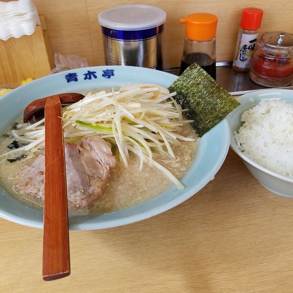 「ネギラーメン」@ラーメン青木亭 戸田店の写真