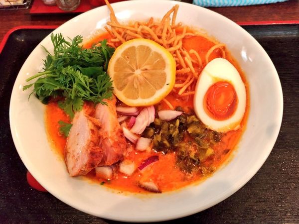 「カオソーイそば」@麺屋 サマー太陽の写真