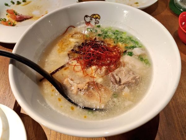 「山羊豚骨」@めーめー麺の写真