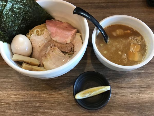 「特製つけ麺1,100円　並」@INDIEラーメンの写真