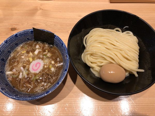 「つけ麺+味玉」@頑者の写真