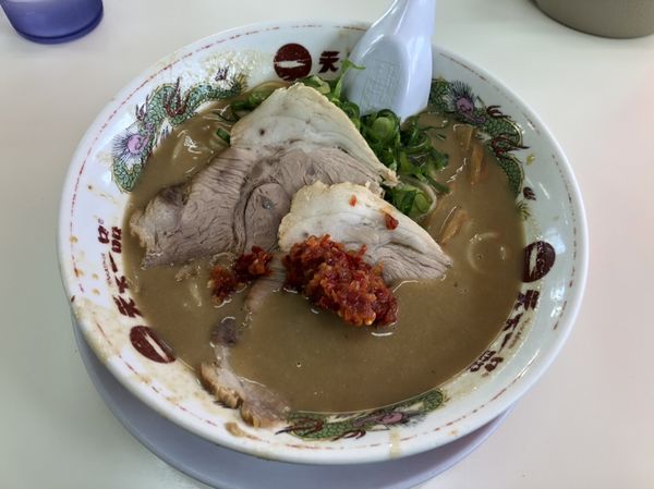 「ラーメン　こってり」@天下一品 上鳥羽店の写真