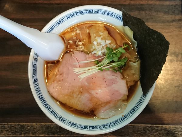 「ワンタン麺」@稲荷屋の写真