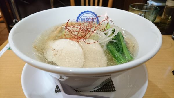 「【昼】ホタテだし潮ラーメン」@麺SOUL CAFEの写真