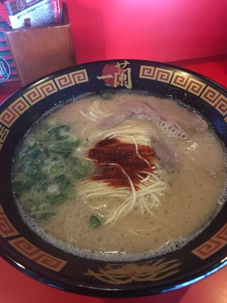 「天然とんこつラーメン」@一蘭 本社総本店の写真