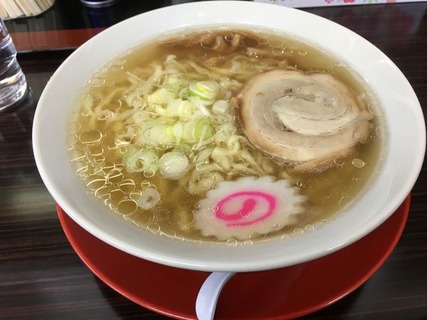 「朝ラーメン(550¥ーｻｰﾋﾞｽ券100¥)」@餃子とらーめん専門店 中村屋 荒川沖店の写真