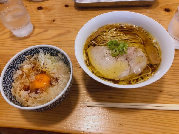 「鶏醤油」@まほろばの写真