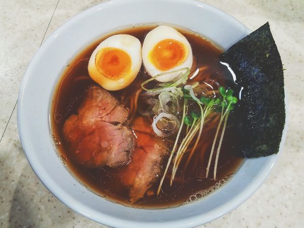 「煮たまごらーめん 600円」@ごえちゃんらーめんの写真