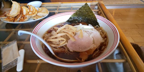 「黒中華のチャーシュー麺(大盛)」@森商店の写真