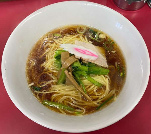 「ラーメン600円」@尚ちゃんラーメンの写真