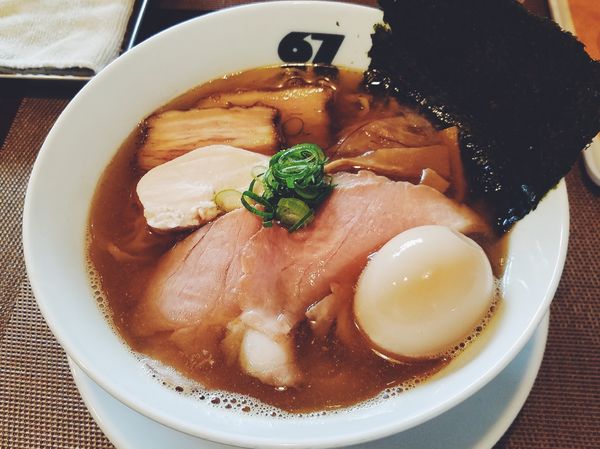 「極み煮干しそば塩」@牟岐縄屋の写真