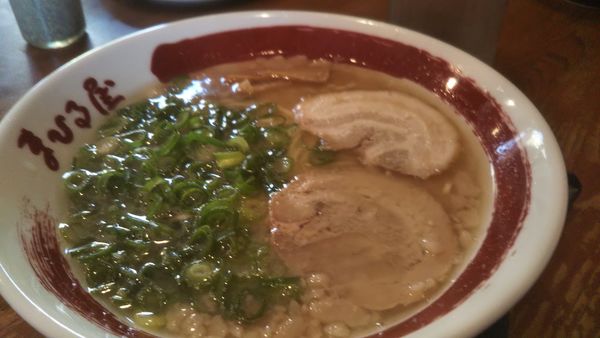 「尾道ラーメン　背脂多目」@まひる屋の写真