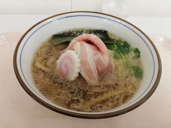 「背脂魚介そば」@中華そば 四つ葉 東日本あったか冬フェス(そごう大宮)の写真