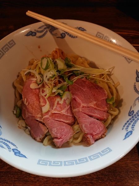 「油そば＋ちょっと肉増」@燦燦斗の写真