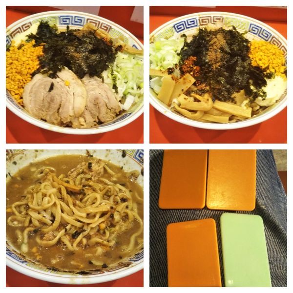 「たれそば極み＋大盛り＋大盛り＋大盛り」@ジャンプの写真