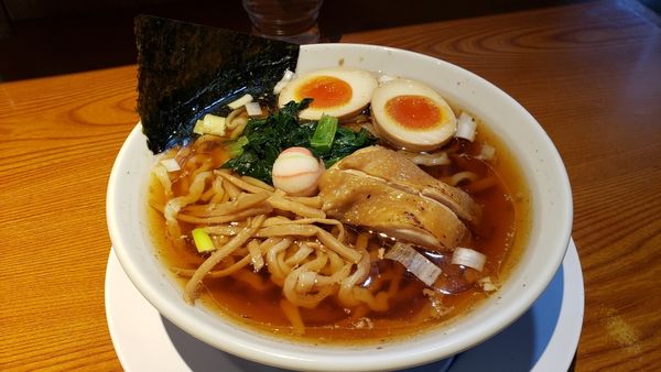 「味玉らぁめん(醤油) 850円」@らぁめん 生姜は文化。の写真