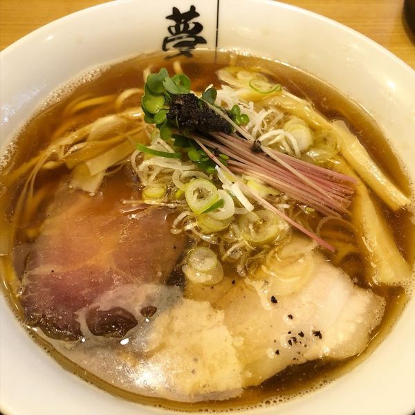 「トリュフ香る醤油」@彩色ラーメン きんせい総本家夢風の写真