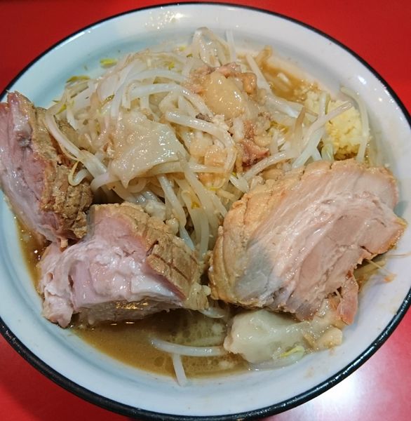 「ラーメン＋豚マシ」@蒙麺 火の豚の写真