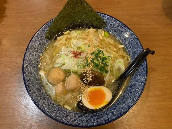 「鶏白湯ラーメン」@和風楽麺 四代目 ひのでや 大宮店の写真